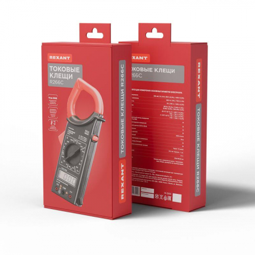 Клещи токовые R266C Rexant 13-3203 фото 13 Клещи токовые R266C Rexant 13-3203 фото 13
