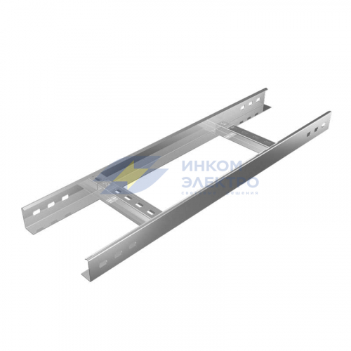 Лоток лестничный 400х50 L6000 сталь 1.5мм LL50-400-1.5-6000 HD N оцинк. КМ LO10790
