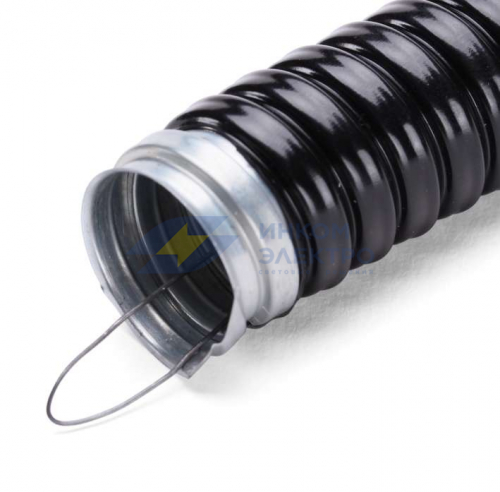 Металлорукав Р3-ЦПнг-LS 10 с протяжкой (уп.100м) Fortisflex 76644