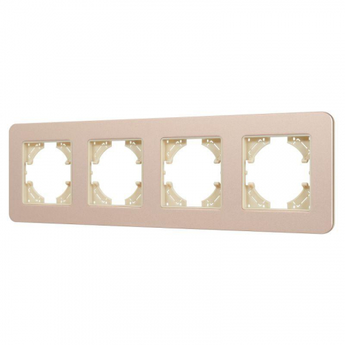 Рамка 4-м FRM-AKIRY-SFAL-4-GD алюм. Arlight 049745 Рамка 4-м FRM-AKIRY-SFAL-4-GD алюм. Arlight 049745