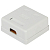 Розетка компьютерная 2-м RJ45 кат.5E неэкранир. RJ02UN Эра Б0056902