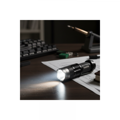 Фонарь LED5135 (LED XPE ZOOM 3 реж 1хLR6 алюм. блистер черн.) Camelion 12915 фото 26