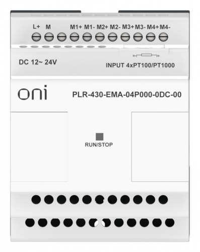 Модуль расширения входов выходов ПЛК 430 4 входа Pt100/Pt1000 24В DC ONI PLR-430-EMA-04P000-0DC-00 фото 6