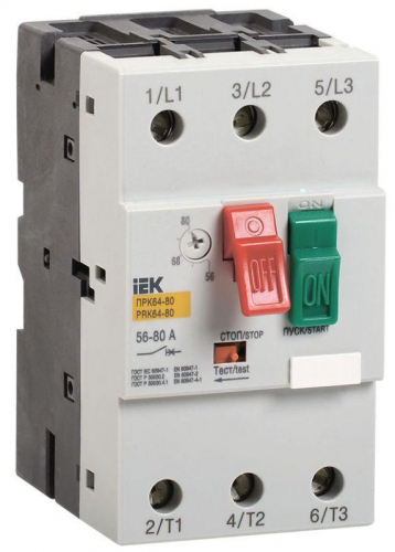 Пускатель ПРК64-40 In=40A Ir=25-40A Ue 660В KARAT IEK DMS22-40