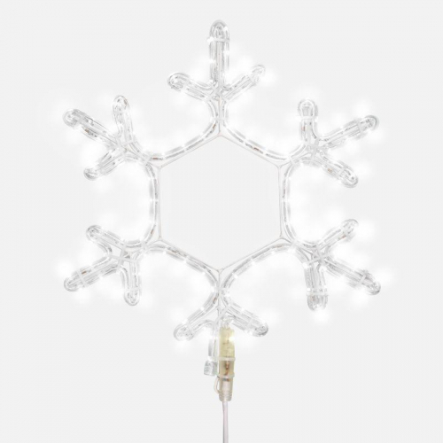 Фигура светодиодная "Снежинка" 45х38см LED бел. 12Вт 220В IP65 Neon-Night 501-212-1 фото 3 Фигура светодиодная "Снежинка" 45х38см LED бел. 12Вт 220В IP65 Neon-Night 501-212-1 фото 3