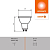 Лампа светодиодная LED G4 Value LVPAR1675 7W/927 CRI95 7Вт 2700К 700лм рефлектор матов. GU10 170-250В OSRAM 4058075581555