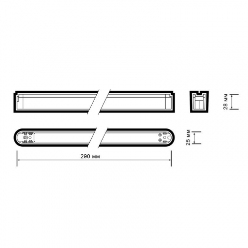 Блок питания Метр (MTR)16 100Вт 40В BL IP20 низковольтный черн. Pro JazzWay 5057371 фото 10