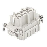 Розетка OptiLink HDC-HE-10-16-FS-(0.14-2.5) 500В КЭАЗ 352255