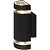 Светильник "Адрия" GBW-102-BL-0230 max 30Вт 2хGU10 IP54 230В 230х100х90мм уличный настен. вверх/вниз черн. Эра Б0069595