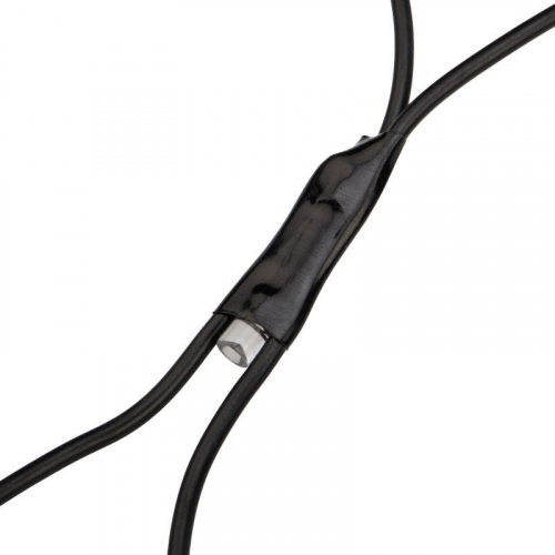 Гирлянда светодиодная "Сеть" 1х1.5м 160LED тепл. бел. 10Вт IP65 провод ПВХ черн. Neon-Night 215-116 фото 4