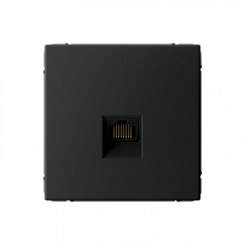 Розетка компьютерная ArtGallery RJ45 кат.5E механизм карбон SE GAL001083 Розетка компьютерная ArtGallery RJ45 кат.5E механизм карбон SE GAL001083