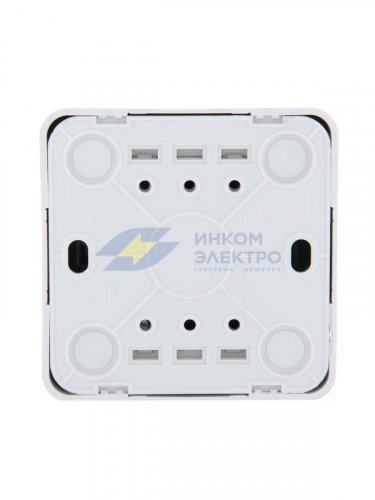Кнопка звонка 1-кл. 1п ОП Viola 10А IP20 бел. LEZARD 751-0200-103 фото 2 Кнопка звонка 1-кл. 1п ОП Viola 10А IP20 бел. LEZARD 751-0200-103 фото 2