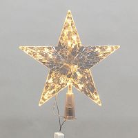 Фигура светодиодная "Звезда" 22см LED тепл. бел. 230В IP20 на елку постоян. свечение Neon-Night 501-006