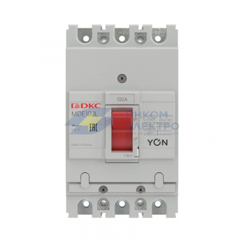 Выключатель автоматический в литом корпусе YON MDE100N080 DKC MDE100N080 фото 2