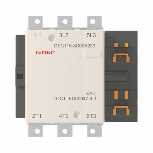 Контактор магнитный DSC115-3C00A230 115А 55кВт (AC3) 220В AC YON DSC115-3C00A230 фото 2 Контактор магнитный DSC115-3C00A230 115А 55кВт (AC3) 220В AC YON DSC115-3C00A230 фото 2
