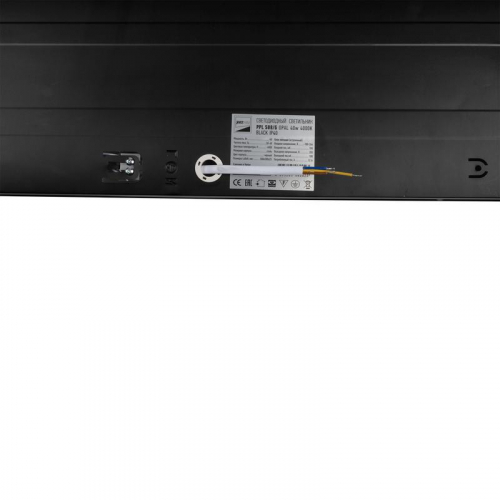 Светильник светодиодный PPL 588/G OPAL 40Вт 4000К IP40 588х588х25мм ДВО в потолок Грильято панель черн. JazzWay 5062023 фото 6