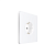 Розетка 1-м СП Systeme Infinity 16А IP20 250В с заземл. защ. шторки арктич. лед SE FSE000145