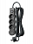 Удлинитель 3х1.5м с заземл. 10А IP20 USB 2800Вт 220В ПВС 3х1 с выкл. черн. КОСМОС YKsm1.5m3g-Z-VU10А-B