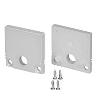 Заглушка SL-SLIM20-H20 с отверстием пластик Arlight 024494