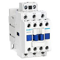Контактор NC8-18/W 3п 18А кат. 24-60В AC/DC 1НО+1НЗ (R) CHINT 572285