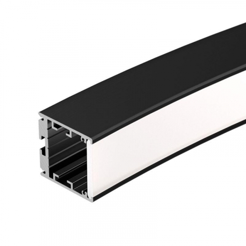 Профиль SL-ARC-3535-D1500-N90 BLACK (1180мм дуга 1 из 4) алюм. Arlight 026596
