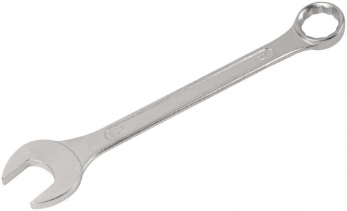 Ключ комбинированный "Хард" хромированное покрытие 27мм FIT 63157 фото 2