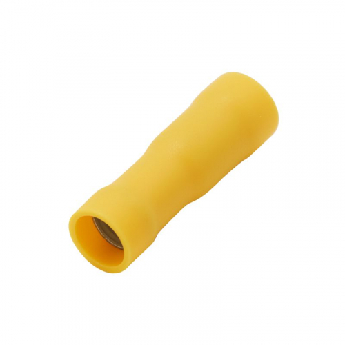 Наконечник цилинд. "розетка" 2.5-6кв.мм отв. d5 желт. (уп.50шт) DKC 2C69P