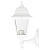 Светильник садово-парковый "Леда" НБУ 04-60-001 настенный четырехгран. бел. Эра Б0048113
