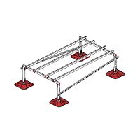 Конструкция опорная для установки оборудования TECHNORAPTOR FOOT 1200х2000 тип 2 KM-TR-F-SSEI-1200-2000-2 КМ TR0014