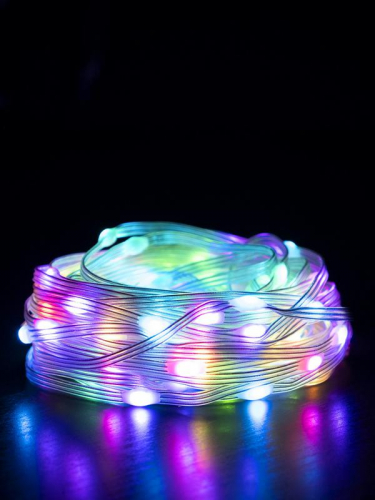 Гирлянда "Нить" ILDS100RGB-USB-APP LED RGB 10м с USB разъемом IP20 SHLights 4690601052735 фото 4