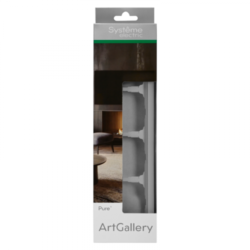Рамка 4-м ArtGallery Pure матов. органич. стекло бел. SE GAL330104 фото 3