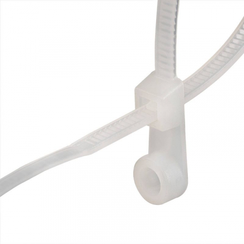 Хомут нейлоновый КСО 5х300 бел. (уп.100шт) Fortisflex 90334 фото 2