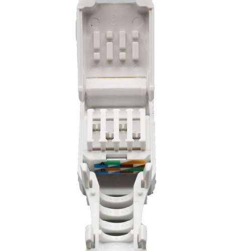 Коннектор RJ45 (8P8C) U/UTP кат.5E без инструментальный SUPRLAN 10-0218 фото 6 Коннектор RJ45 (8P8C) U/UTP кат.5E без инструментальный SUPRLAN 10-0218 фото 6