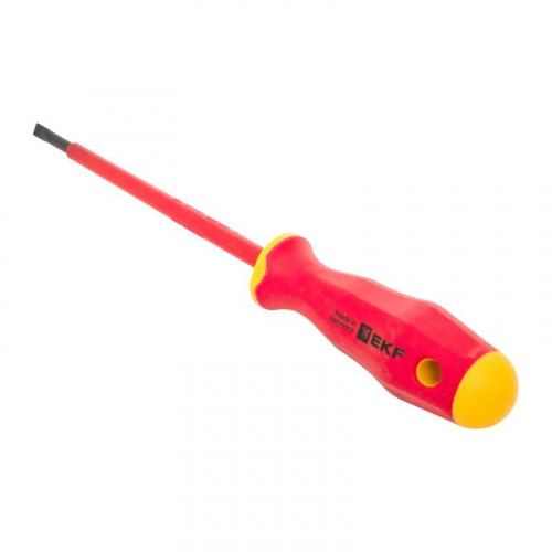 Отвертка Professional SL4х0.8мм VDE 1000В EKF sl-4-0.8-pro-in фото 5 Отвертка Professional SL4х0.8мм VDE 1000В EKF sl-4-0.8-pro-in фото 5