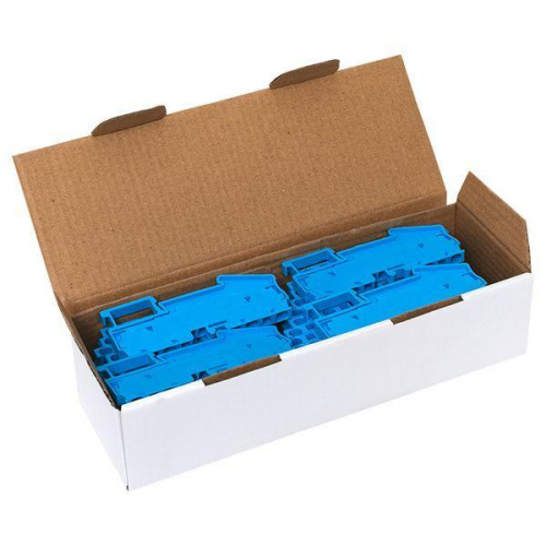 Колодка клеммная ST-4 41А 4 вывода пружинная син. EKF plc-jxb-st-4-4-blue фото 3 Колодка клеммная ST-4 41А 4 вывода пружинная син. EKF plc-jxb-st-4-4-blue фото 3