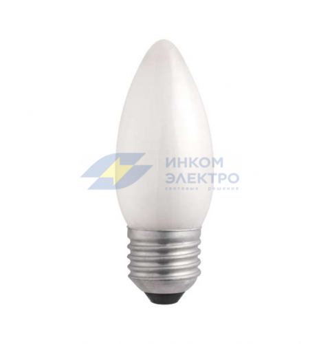Лампа накаливания B35 240V 60W E27 frosted JazzWay 3320362