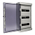 Бокс модульный накладной PDB/W 4036 GR (ЩРН-ПГ-36) IP65 пластик. JazzWay 5072169