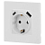 Розетка Эра12 12-4108-01 16А 250В 2P+E с USB type-A+C 5В-3А защ. шторки бел. Эра Б0067752
