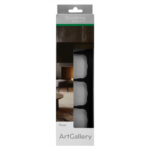 Рамка 4-м ArtGallery Pure метал. оникс SE GAL312304 фото 3 Рамка 4-м ArtGallery Pure метал. оникс SE GAL312304 фото 3