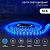 Лента светодиодная 12В SMD2835 4.8Вт/м 60LED/м син. 8мм IP20 (уп.5м) LAMPER 141-333