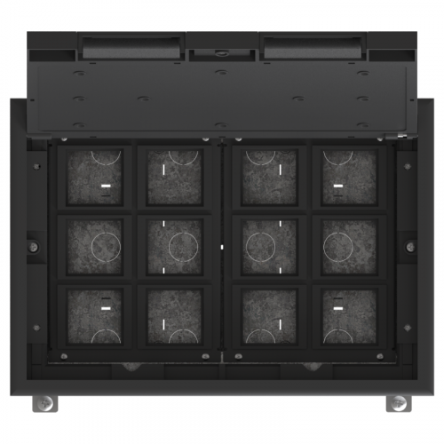 Люк MultiDesk MDK10 на 24мод. IP40 с монтажной коробкой для бетонных полов SE MDK10224 фото 3