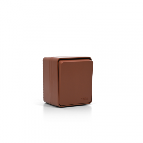 Выключатель кнопочный 1-кл. ОП AtlasDesign PROFI IP54 10AX терракот. SE ATN547015 фото 3 Выключатель кнопочный 1-кл. ОП AtlasDesign PROFI IP54 10AX терракот. SE ATN547015 фото 3