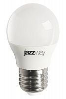 Лампа светодиодная PLED-LX 8Вт G45 шар матовая 4000К нейтр. бел. E27 JazzWay 5025301