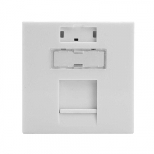 Вставка 45х45 для 1 модуля Keystone (аналог Mosaic) бел. DKC RNW451WH Вставка 45х45 для 1 модуля Keystone (аналог Mosaic) бел. DKC RNW451WH