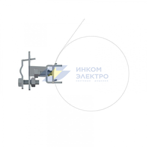 Хомут на металл. трубы d20-80мм DKC NG3002 фото 4