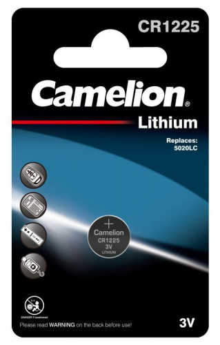 Элемент питания литиевый CR1225 BL-1 (блист.1шт) Camelion 3608 фото 2