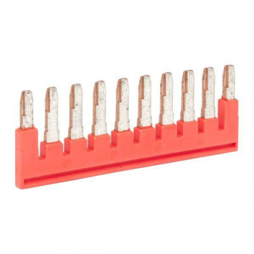 Перемычка втычная для ST/Push-in 4 10PIN (уп.10шт) EKF plc-per-st-10PIN-4