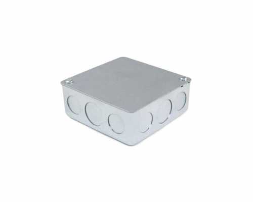 Коробка 100х100х40 IP30 с предвырубленными отверст. сталь ГОФРОМАТИК zeta30349