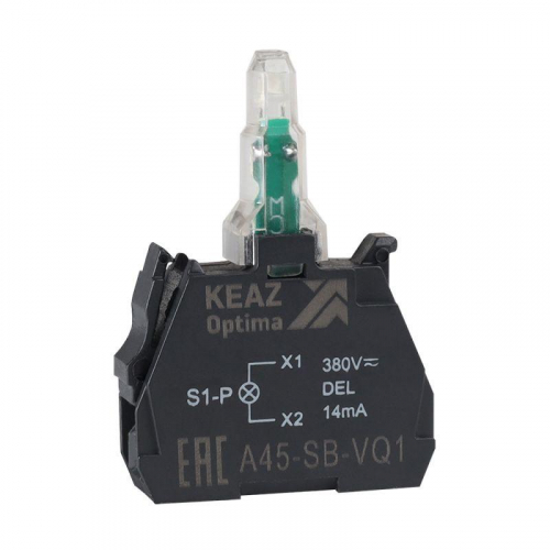 Блок световой OptiSignal D22 A45-SB-VQ5 желт. 380 В AC с защитой от наводок ZBVQ5 КЭАЗ 362257 Блок световой OptiSignal D22 A45-SB-VQ5 желт. 380 В AC с защитой от наводок ZBVQ5 КЭАЗ 362257
