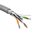 Кабель витая пара F/UTP кат.5E 4х2х24AWG solid CCA PVC Simple сер. (м) FL-4-PVC-A Эра Б0044440